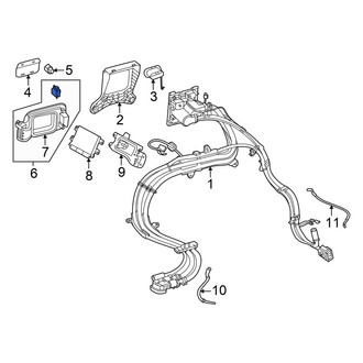 Mercedes-Benz OE - Drive Motor Battery Pack Charging Port Pocket