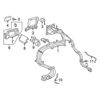 Mercedes-Benz OE - Quarter Panel & Components (Charging Port)