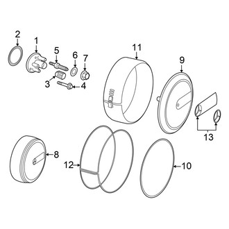Mercedes-Benz OE - Spare Tire Carrier - Carrier & Components