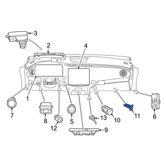 Mercedes-Benz OE - 12 Volt Accessory Power Outlet