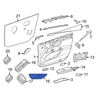 Mercedes-Benz OE - Front Left Power Seat Switch