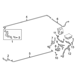 Mercedes-Benz OE - Cooling - Hoses & Lines (Rear)