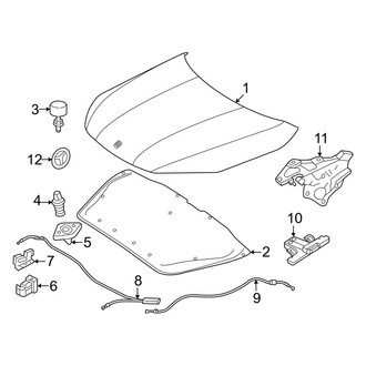 Mercedes-Benz OE - Hood & Components