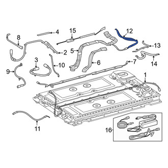 Mercedes-Benz OE - Body Electrical Ground Strap