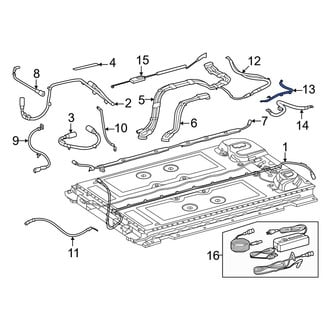 Mercedes-Benz OE - Body Electrical Ground Strap