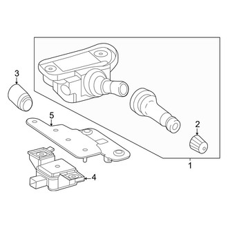 Mercedes-Benz OE - Electrical - Tire Pressure Monitor Components