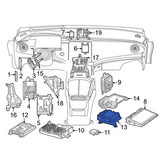 Mercedes-Benz OE - Air Bag Control Module