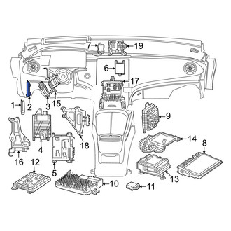 Mercedes-Benz OE - Rear Body Control Module