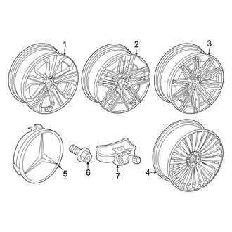 Mercedes-Benz OE - Wheels (21" Wheels)