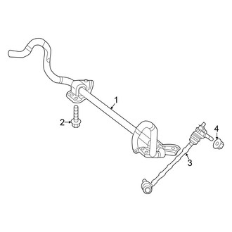 Mercedes-Benz OE - Front Suspension - Stabilizer Bar & Components (RWD)