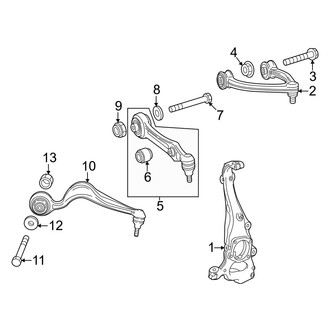 Mercedes-Benz OE - Front Suspension - Suspension Components