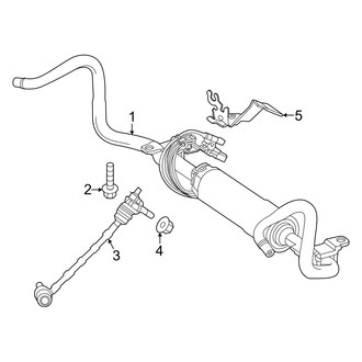 Mercedes-Benz OE - Front Suspension - Stabilizer Bar & Components (With AMG Active Ride Control)