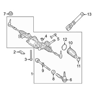 Mercedes-Benz OE - Steering Gear & Linkage (Front)