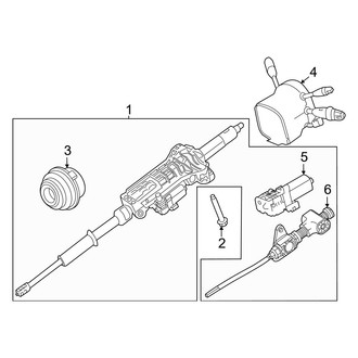 Mercedes-Benz OE - Steering Column Assembly