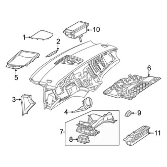Mercedes-Benz OE - Instrument Panel Components (W/O Hyperscreen, Trim)