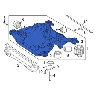 Mercedes-Benz OE - Rear Suspension Subframe Crossmember