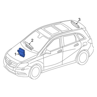 Mercedes-Benz OE - Parking Aid Control Module