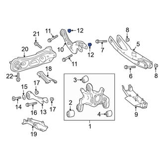 Mercedes-Benz OE - Suspension Crossmember Nut