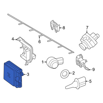 Mercedes-Benz OE - Front Cruise Control Distance Sensor