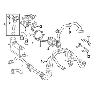 Mercedes-Benz OE - Cooling - Hoses & Lines (Rear)