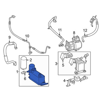 Mercedes-Benz OE - A/C Condenser
