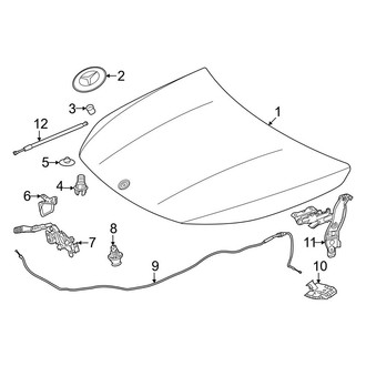 Mercedes-Benz OE - Hood & Components