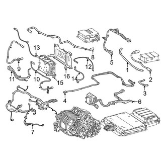 Mercedes-Benz OE - Electrical - Battery (Electrical Components, High Voltage)