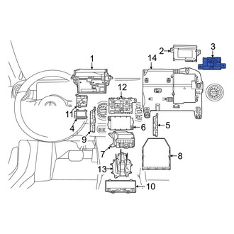 Mercedes-Benz OE - Mobile Phone Control Module