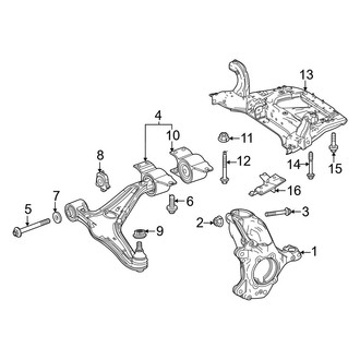 Mercedes-Benz OE - Front Suspension - Suspension Components