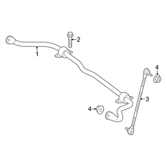 Mercedes-Benz OE - Front Suspension - Stabilizer Bar & Components
