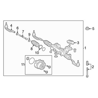 Mercedes-Benz OE - Steering Gear & Linkage