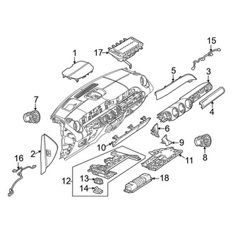 Mercedes-Benz OE - Instrument Panel Components