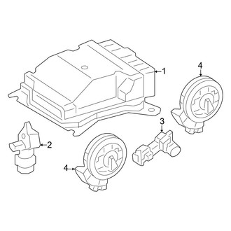 Mercedes-Benz OE - Restraint Systems - Air Bag Components (Modules & Sensors)