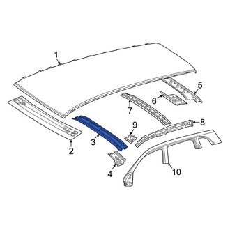 Mercedes-Benz OE - Front Roof Bow