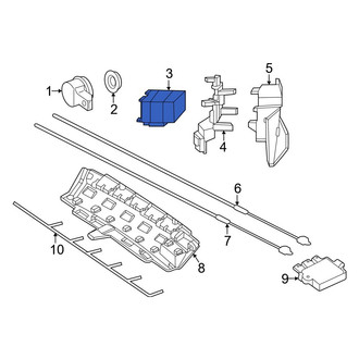 Mercedes-Benz OE - Rear Blind Spot Detection System Warning Sensor