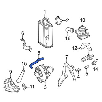 Mercedes-Benz OE - PCV Valve Hose