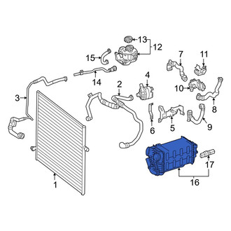 Mercedes-Benz OE - Intercooler