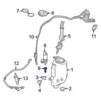Mercedes-Benz OE - Windshield Washer Pump Grommet