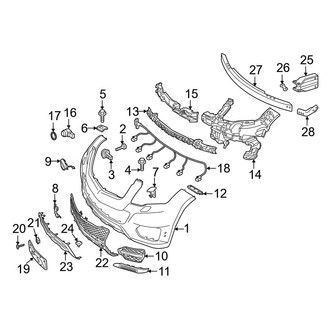 Mercedes-Benz OE - Front Bumper & Grille - Bumper & Components