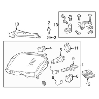 Mercedes-Benz OE - Front Lamps - Headlamp Components (LED)