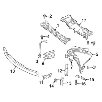 Mercedes-Benz OE - Radiator Support