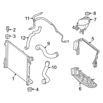 Mercedes-Benz OE - Cooling - Radiator & Components