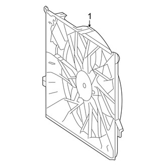 Mercedes-Benz OE - Cooling Fan (Base)