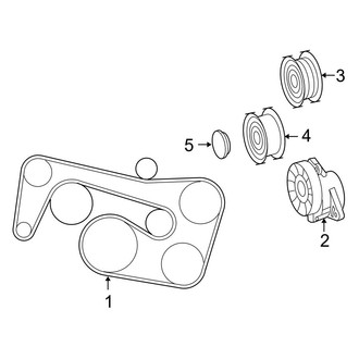 Mercedes-Benz OE - Cooling - Belts & Pulleys