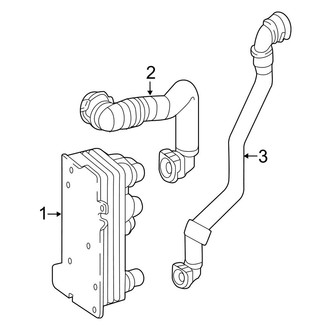 Mercedes-Benz OE - Cooling - Trans Oil Cooler (4Matic)