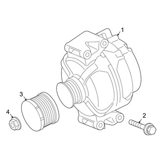 Mercedes-Benz OE - Electrical - Alternator