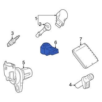 Mercedes-Benz OE - Ignition Knock (Detonation) Sensor