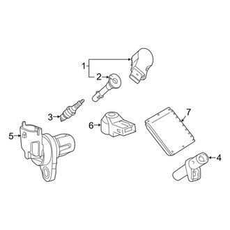 Mercedes-Benz OE - Electrical - Ignition System (Sport Utility X253 Body Code)