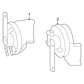 Mercedes-Benz OE - Electrical - Horn