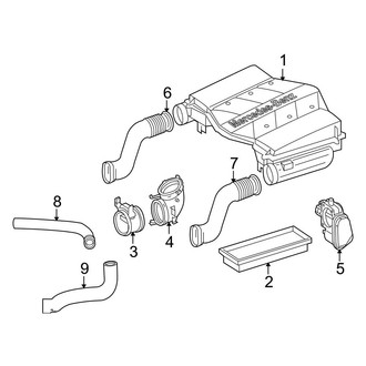 Mercedes-Benz OE - Engine - Air Intake